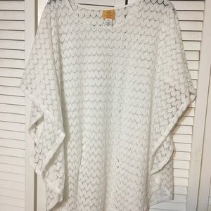 Plus size 2x white swim suit cover up